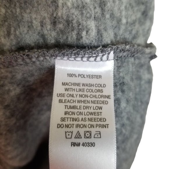 Haggar Mens L Gray 1/4 Zip Long Sleeves Cool 18" P - Picture 6 of 9